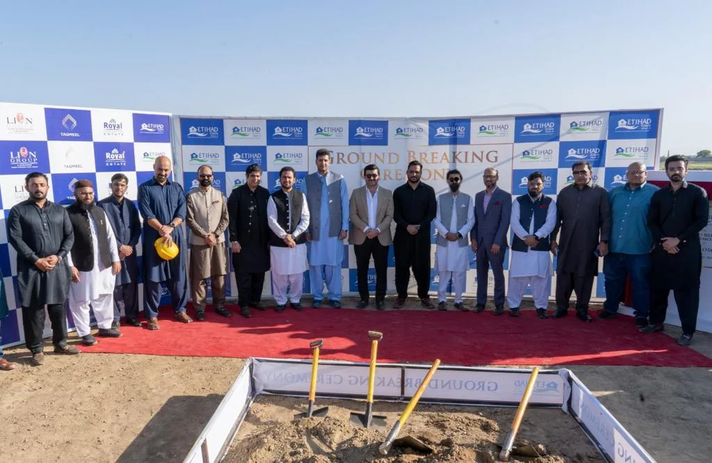 Etihad Town Phase II Celebrates the Groundbreaking Ceremony of a New Mosque