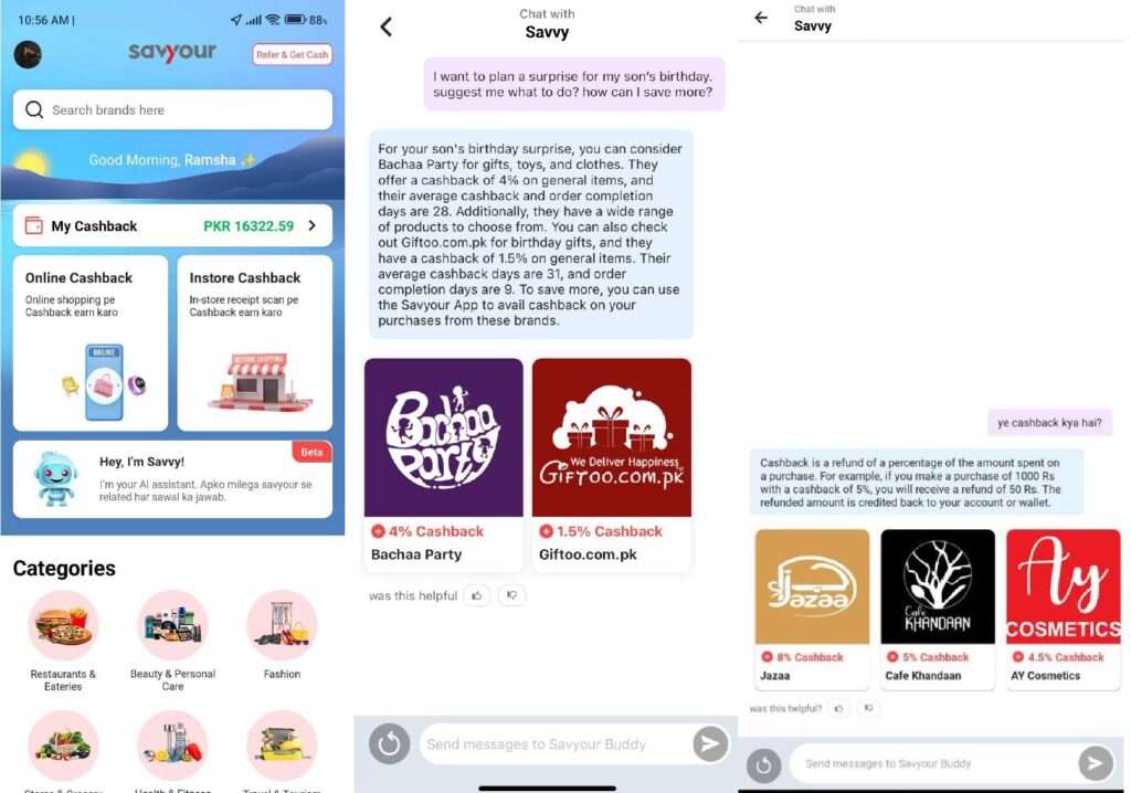 Savyour Becomes World’s First-Ever Cashback App with AI-Backed Shopping Assistant