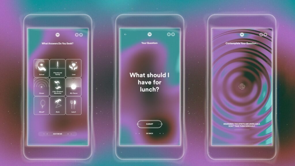 Spotify launches “Song Psychic” to become your new favorite fortune teller