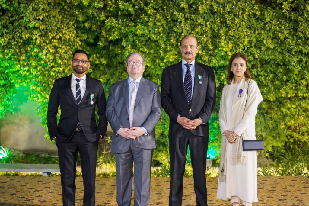 LUMS Professor Dr. Nadhra Shahbaz Khan receives France’s prestigious Palmes Académiques