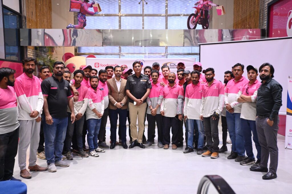 foodpanda partners with Driving License Sindh to enhance rider safety through specialized training