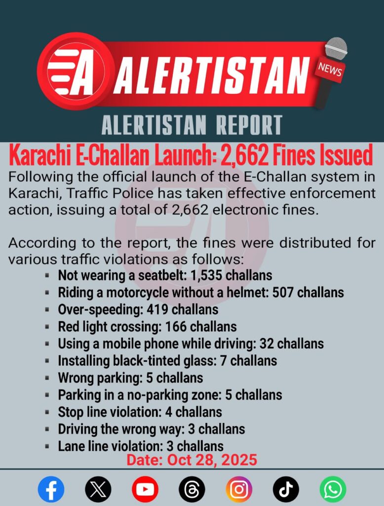 Sindh Police Rolls Out Revolutionary E-Challan Home Delivery in Karachi and Hyderabad – A Game-Changer for Traffic Fine Enforcement